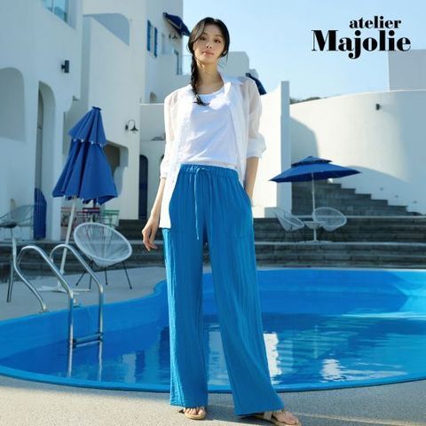 아뜰리에마졸리 25SS 릴랙스 크리즈 팬츠 2종