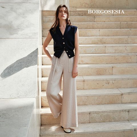 [최초가 99,900원] 25SS 벨티드 와이드 팬츠