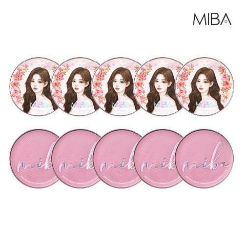 미바 왕쿠션 시즌3 본품10개 (캐릭터5개+심플5개) 