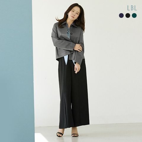 [세일外]25SS 드레이핑 플레어 팬츠(블랙,아이보리)