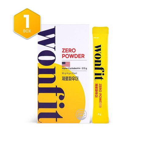 (M)원핏 제로파우더 알파CD 1박스(20포)