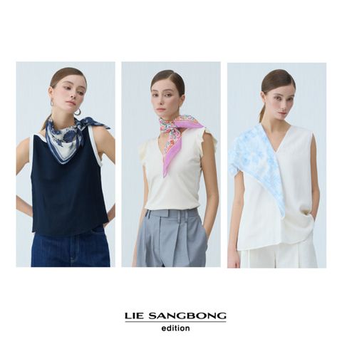 [론칭가 59900원]이상봉에디션 플라워 넥카프 3종 + 기프트박스