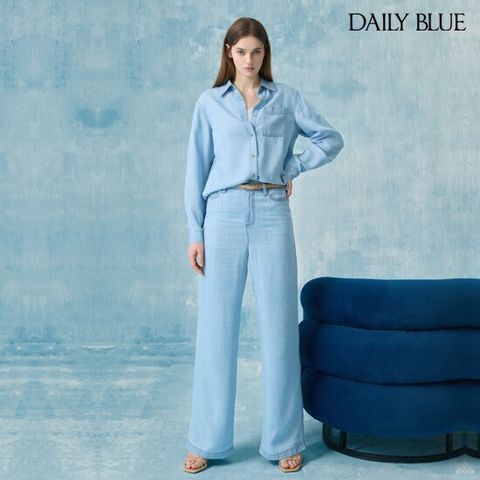 데일리블루 25SS 텐셀100 틴트 와이드 데님 팬츠 2종[런칭 가격 79,900원]