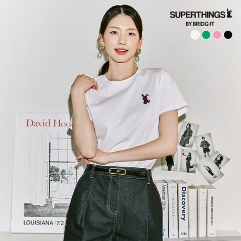 [바이브리짓X슈퍼띵스] 25SS 아트웍 티셔츠 4종