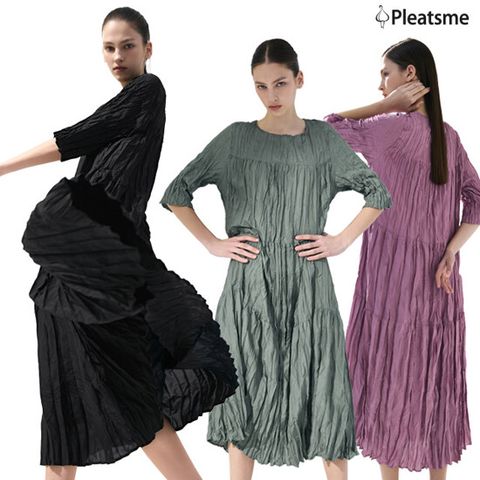 플리츠미 핸드크링클 원피스 1종