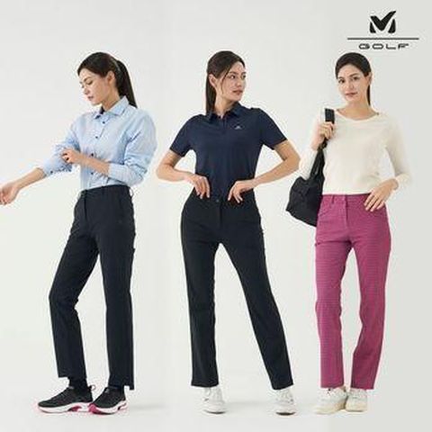 밀레골프 25SS 여성 팬츠 3종