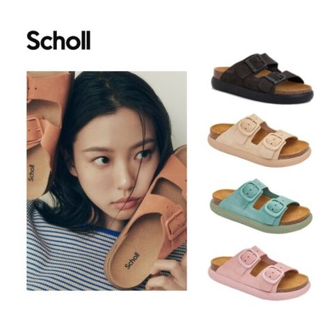 ○[삼성물산 공식수입] 숄(Scholl) 노엘 청키솔 여성 샌들