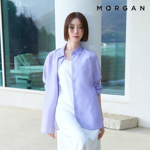 모르간 25SS 롱셔츠+이너탑