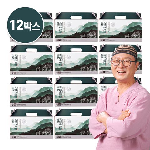 [방송혜택]김오곤 원장의 침향 흑염소 진액 12박스 12개월분(360포)