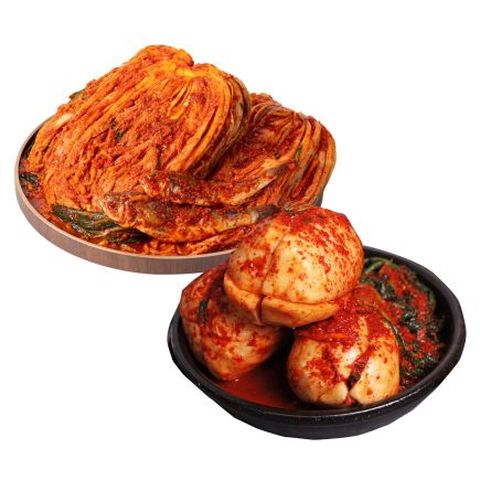 ★특별구성 도미솔 왕비김장김치 6kg+제주동삼무김치 6kg(2종,12kg)