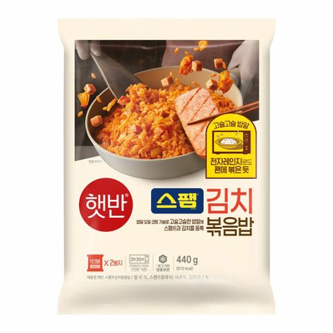 [카드 5%할인][CJ]햇반 스팸김치볶음밥440g x 5개 