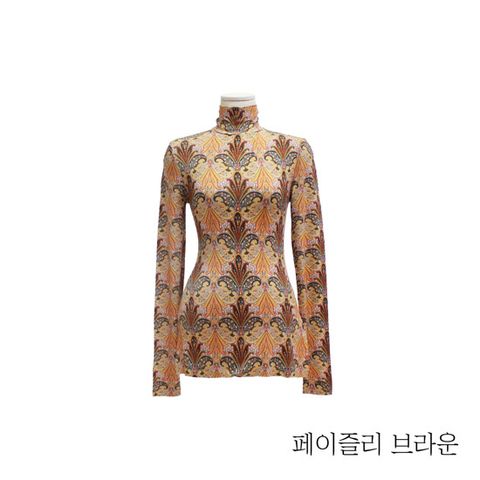에트로 페이즐리 터틀넥 니트(18515)