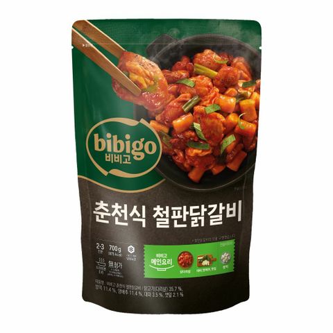 비비고 춘천 식 철판닭갈비 6봉
