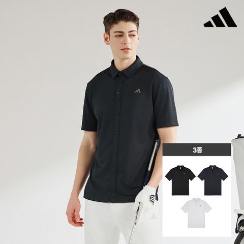 [★한정기획]ADIDAS GOLF 25SS 쿨맥스 컴포트 셔츠 남성 3종