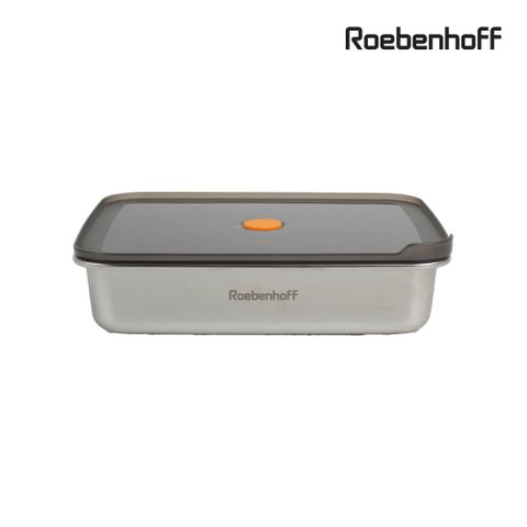 RF 직사각 전자레인지용 스텐 밀폐용기 1600ml
