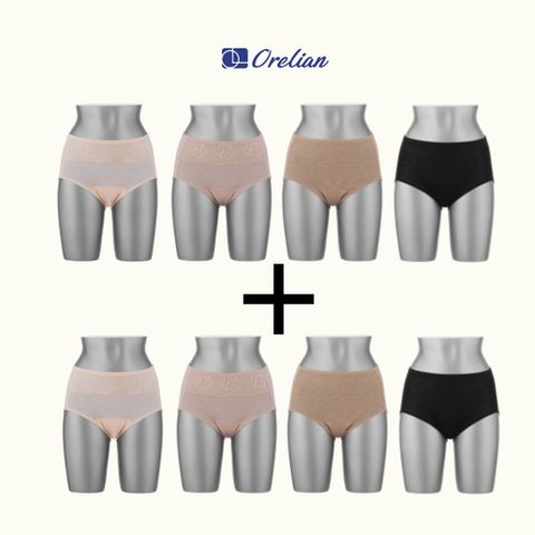 [오렐리안] 인견X크레오라 5중 안심팬티 8종 패키지