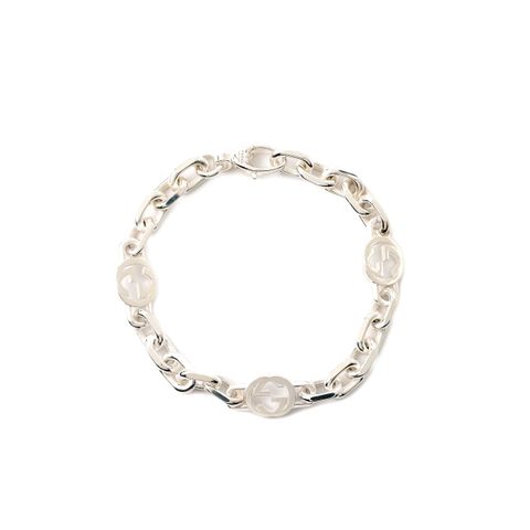 인터로킹G 체인 팔찌 (YBA620798002)