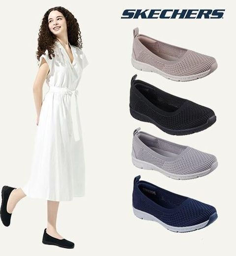 스케쳐스 25SS 여성 비쿨 슬립온