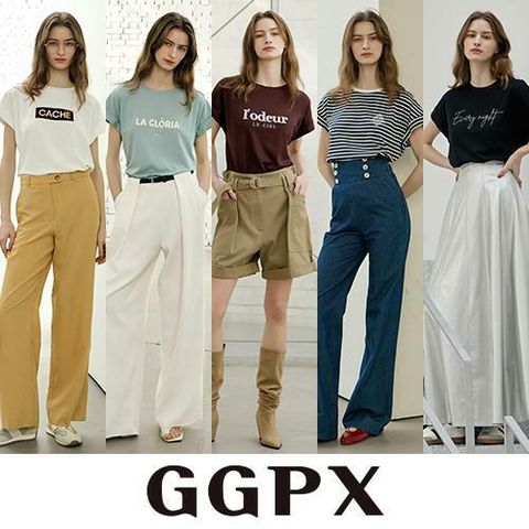 [카드 5%할인]GGPX 드랍숄더 아트웍 티셔츠 5종