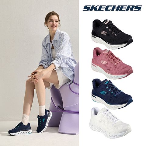 스케쳐스 25SS 여성 아치핏 글라이드 스텝 워킹화