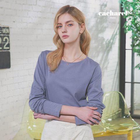 25SS 오가닉코튼 긴팔 티블라우스 7종