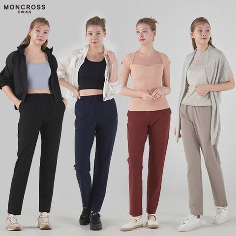 [단독독점!무려4종?!] 몽크로스 25SS 최신상! 기능성 냉감 팬츠 4종, 여성