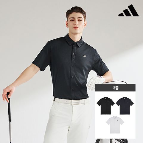 [★한정기획]ADIDAS GOLF 25SS 쿨맥스 컴포트 카라티 남성 3종
