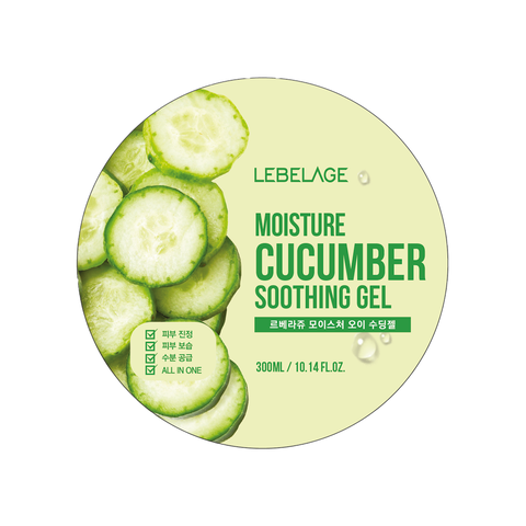 [삼성카드5%할인](르베라쥬) 모이스처 오이 수딩젤 300ml x 5개