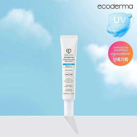 [삼성카드5%할인](단품) 에코더마 워터 에센스 선크림 15ml