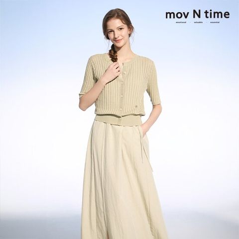 모브앤타임 25SS 썸머 원피스+가디건 세트 (런칭 79,900원)