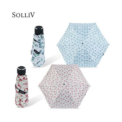 암막 양우산 1종 (로즈플라워/유칼립투스)