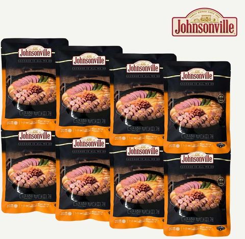 뉴 더진한 부대찌개 500g 8팩+농심사리면 8팩