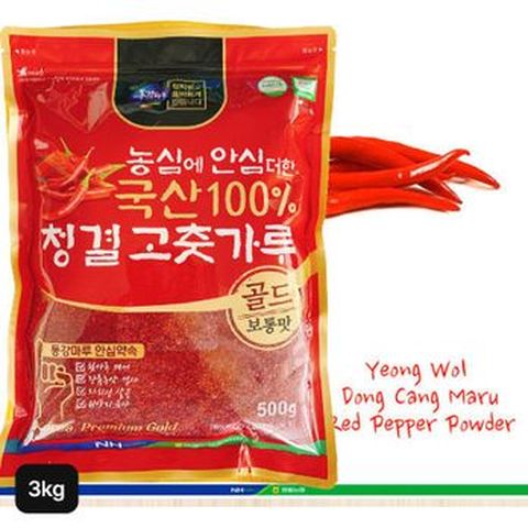 영월농협 청결고춧가루 3kg (500gX6봉)