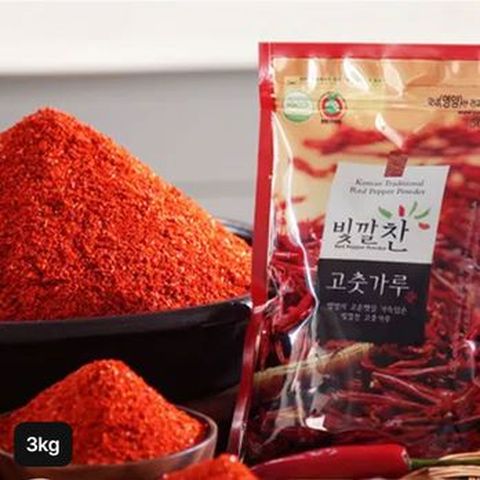 영양고추유통공사 빛깔찬 고춧가루 3kg(500gX6팩)