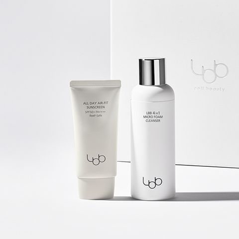 LBB 엘비비 수분 진정 자외선 차단 케어세트(선크림+클렌저)