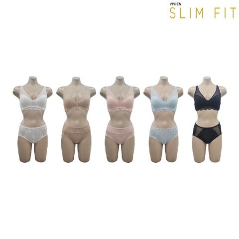 비비안 SLIMFIT 런닝형 브라팬티 5세트