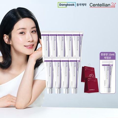 [삼성카드5%할인][방송에서만] 2025 ALL NEW 동국제약 마데카 크림 타이트 리프팅 (크림 50ml*9+15ml*1)