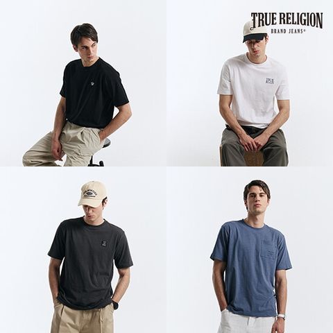트루릴리전 25SS 남성 에어리 반팔티셔츠 4종