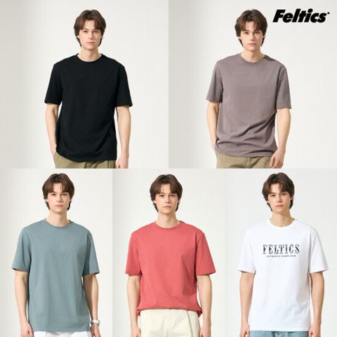 [Feltics] 펠틱스 25 SUMMER 남성 컴포터블 티셔츠 5종 (F505M)