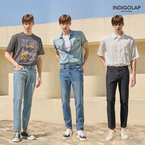 인디고랩 25SS 쿨라이트 남성 썸머데님 3종 