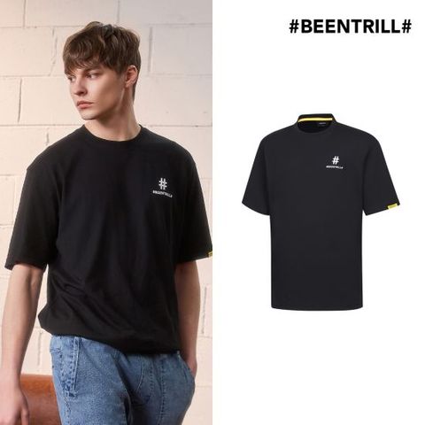 25SS 빈트릴 반팔티셔츠 블랙 남성