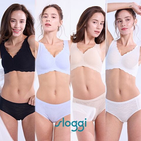 슬로기 25SS NEW 레이스 브라팬티 4세트