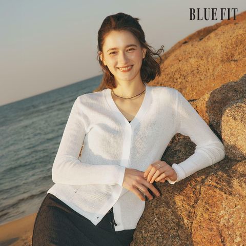 [삼성카드5%할인][25SS 최신상] 블루핏 25SS 썸머 시어니트 가디건 3종