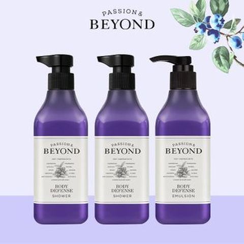비욘드 바디 디펜스 샤워젤 450mX2+에멀전 450ml