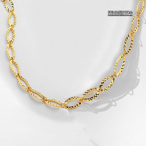 [삼성금거래소]24K 와이드 클립 목걸이 26.25g