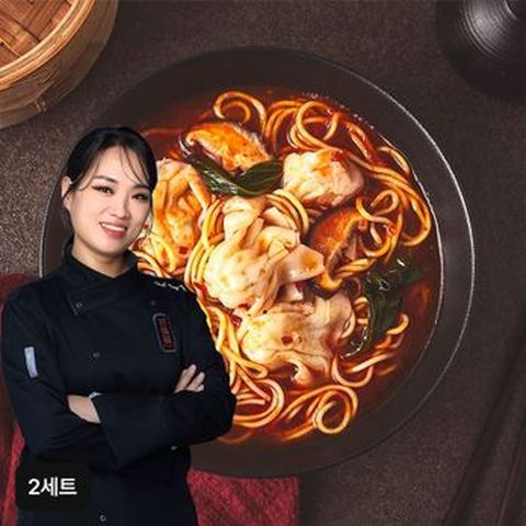 티엔미미 홍소새우완탕면 2세트(270gX2개)