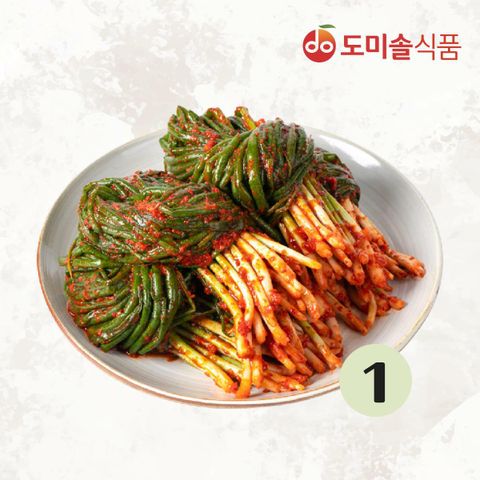 [삼성카드5%할인](m)도미솔 박미희 파김치 1kg