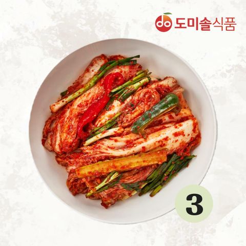 [삼성카드5%할인](m)도미솔 박미희 특선겉절이 3kg