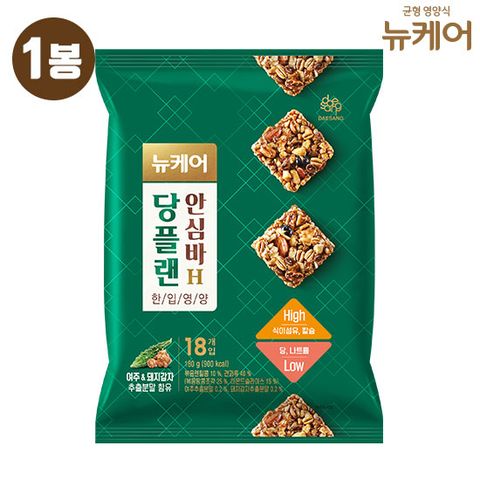 뉴케어 당플랜 한입영양 안심바 (10g x 18입 x 1봉)