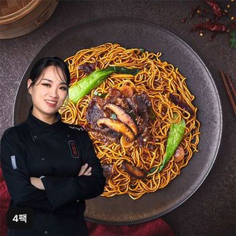 티엔미미 정지선 우삼겹차우면 230gX4팩